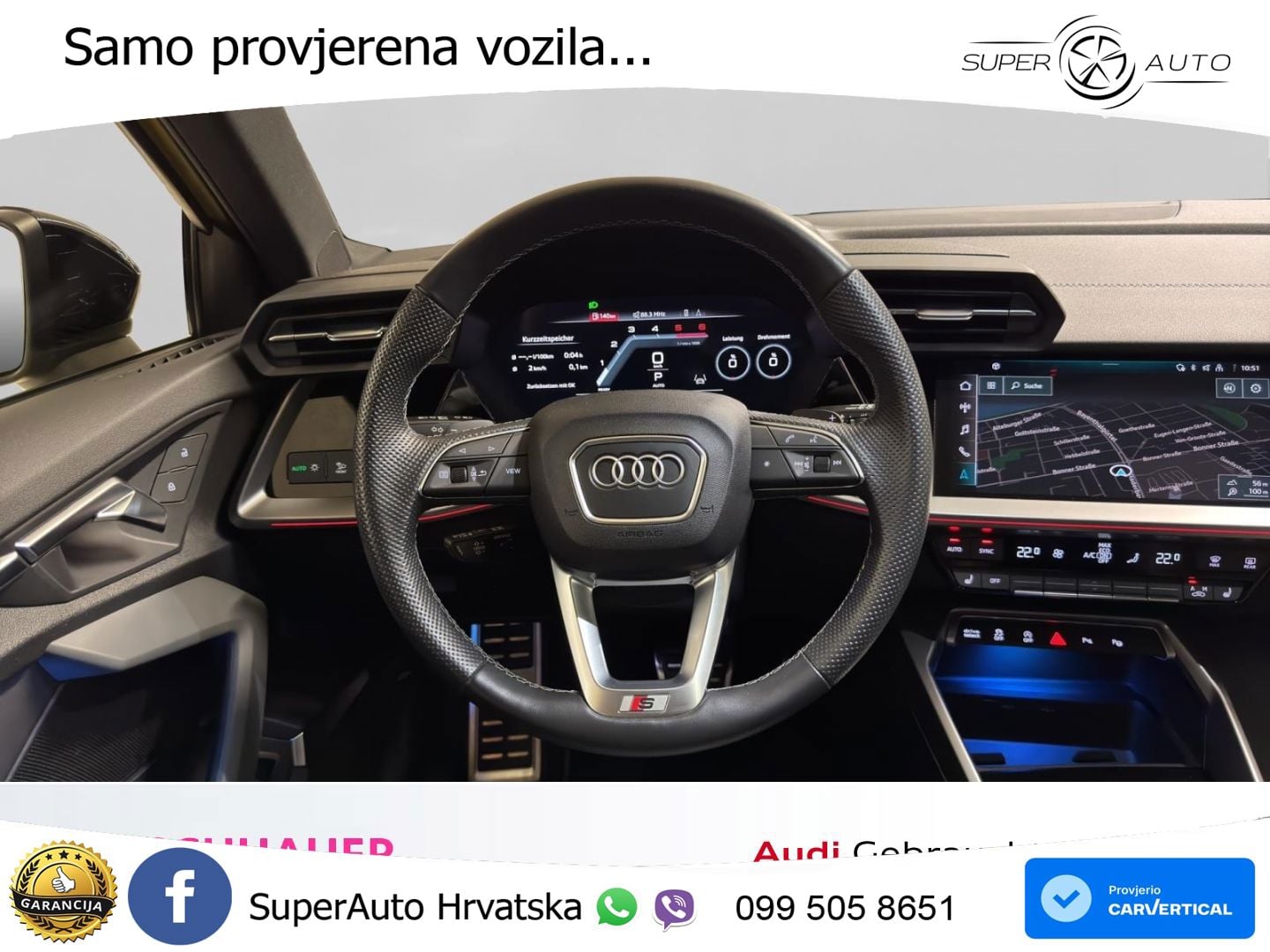 Audi A3 40 TDI (200 KS) quattro S tronic S line LED+GR SJED+ACC