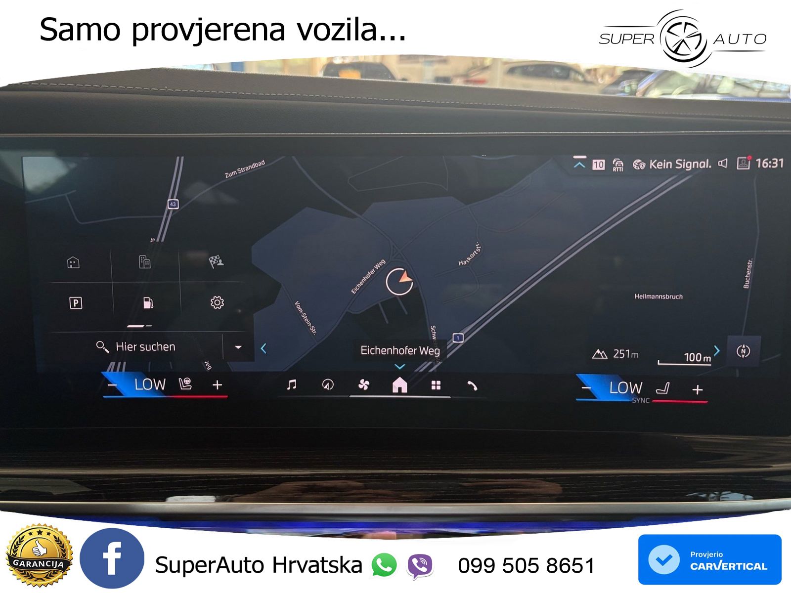 BMW 740d (299 KS) xDrive Steptronic M Sport ZRAČNI+ACC+GR SJED+KAM+PANO