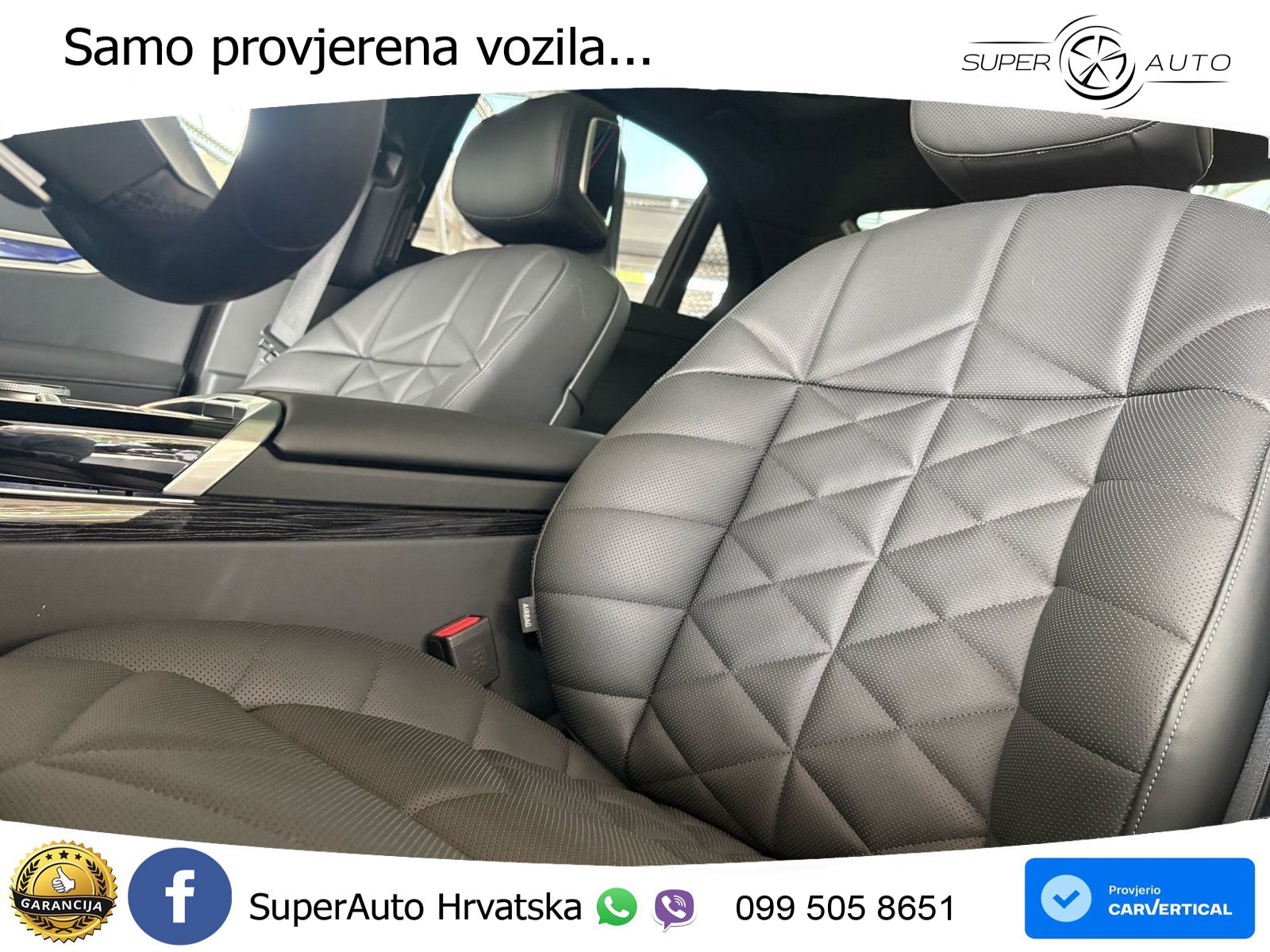 BMW 740d (299 KS) xDrive Steptronic M Sport ZRAČNI+ACC+GR SJED+KAM+PANO