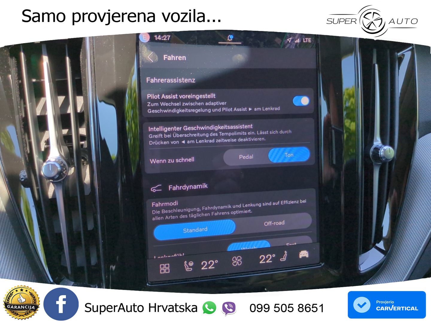 Volvo XC60 B5 Benzin AWD Geartronic ZRAČNI+ACC+4xGR SJED+KAM