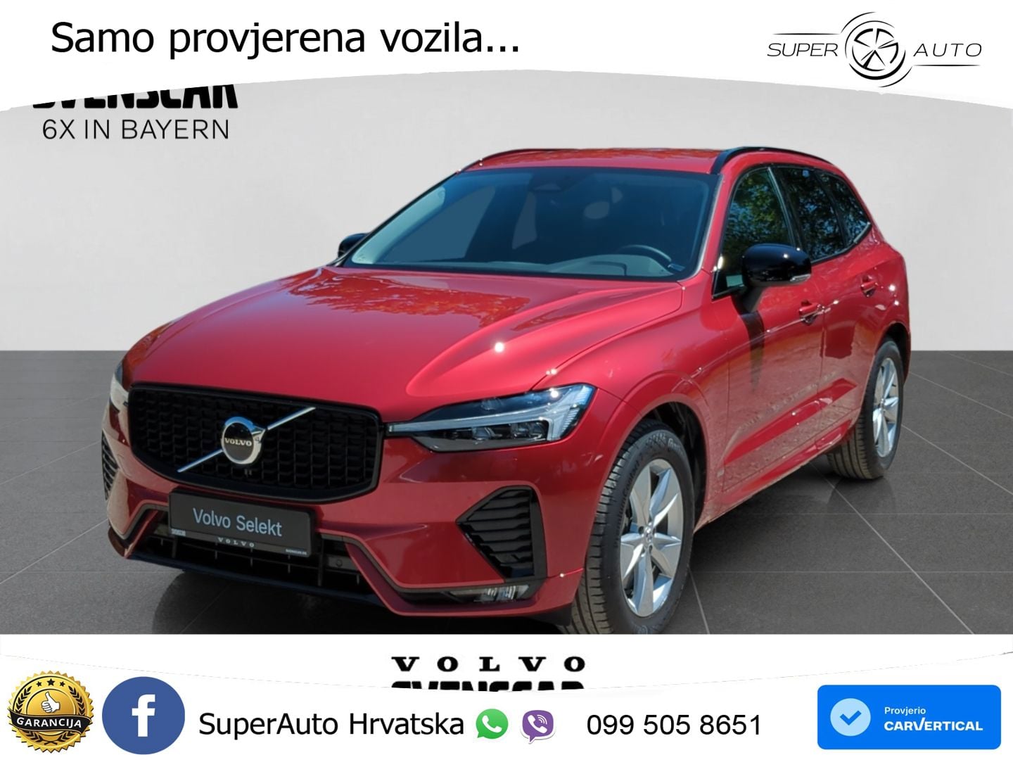 Volvo XC60 B5 Benzin AWD Geartronic ZRAČNI+ACC+4xGR SJED+KAM