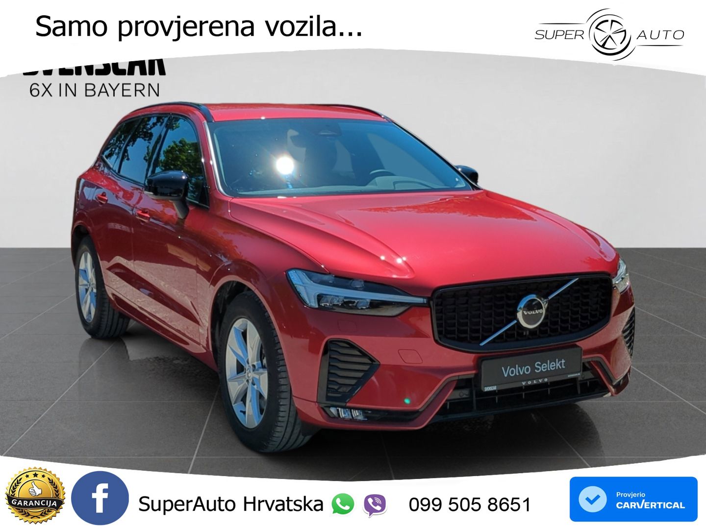 Volvo XC60 B5 Benzin AWD Geartronic ZRAČNI+ACC+4xGR SJED+KAM