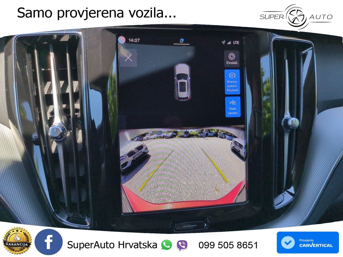 Volvo XC60 B5 Benzin AWD Geartronic ZRAČNI+ACC+4xGR SJED+KAM