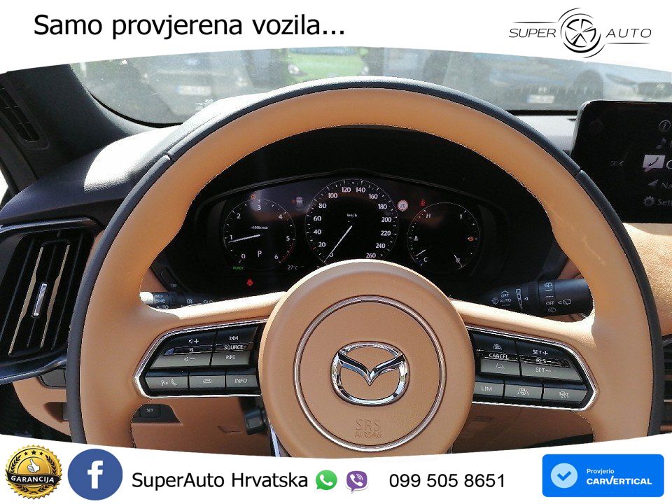 Mazda CX-60 3.3 e-Skyactiv D (254 KS) AWD Automatic MATRIX+GR SJED+KAM