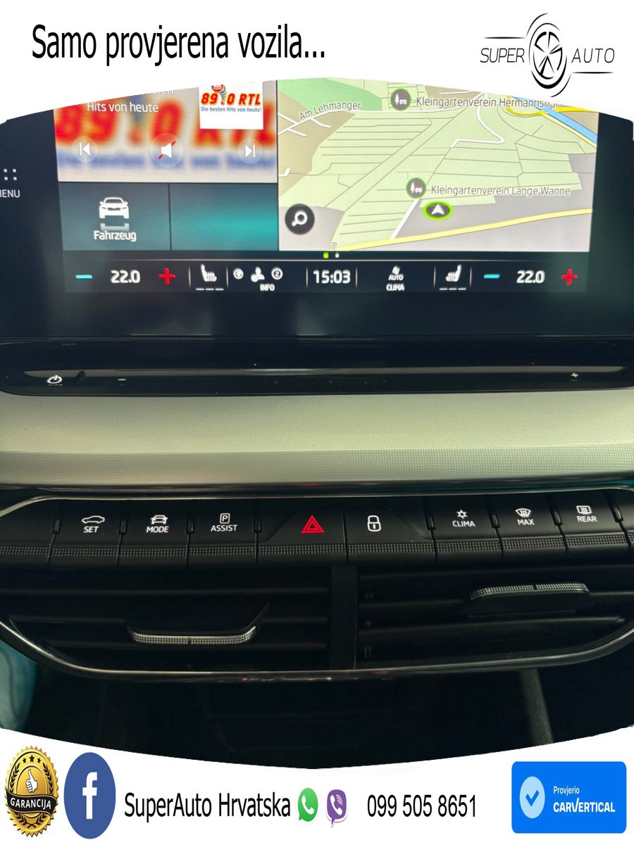 Škoda Octavia Combi 2.0 TDI (150 KS) DSG LED+GR SJED+ACC