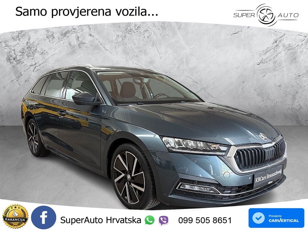 Škoda Octavia Combi 2.0 TDI (150 KS) DSG LED+GR SJED+ACC