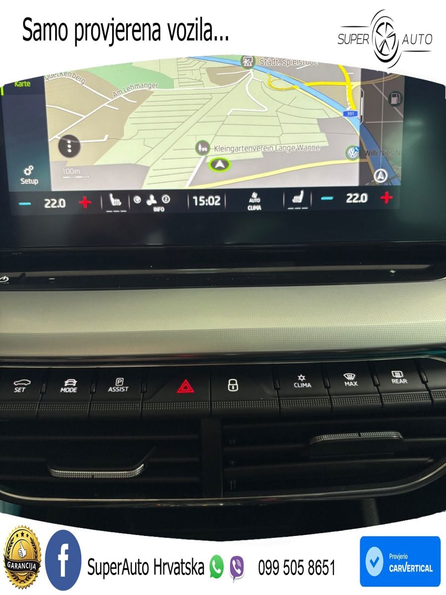 Škoda Octavia Combi 2.0 TDI (150 KS) DSG LED+GR SJED+ACC