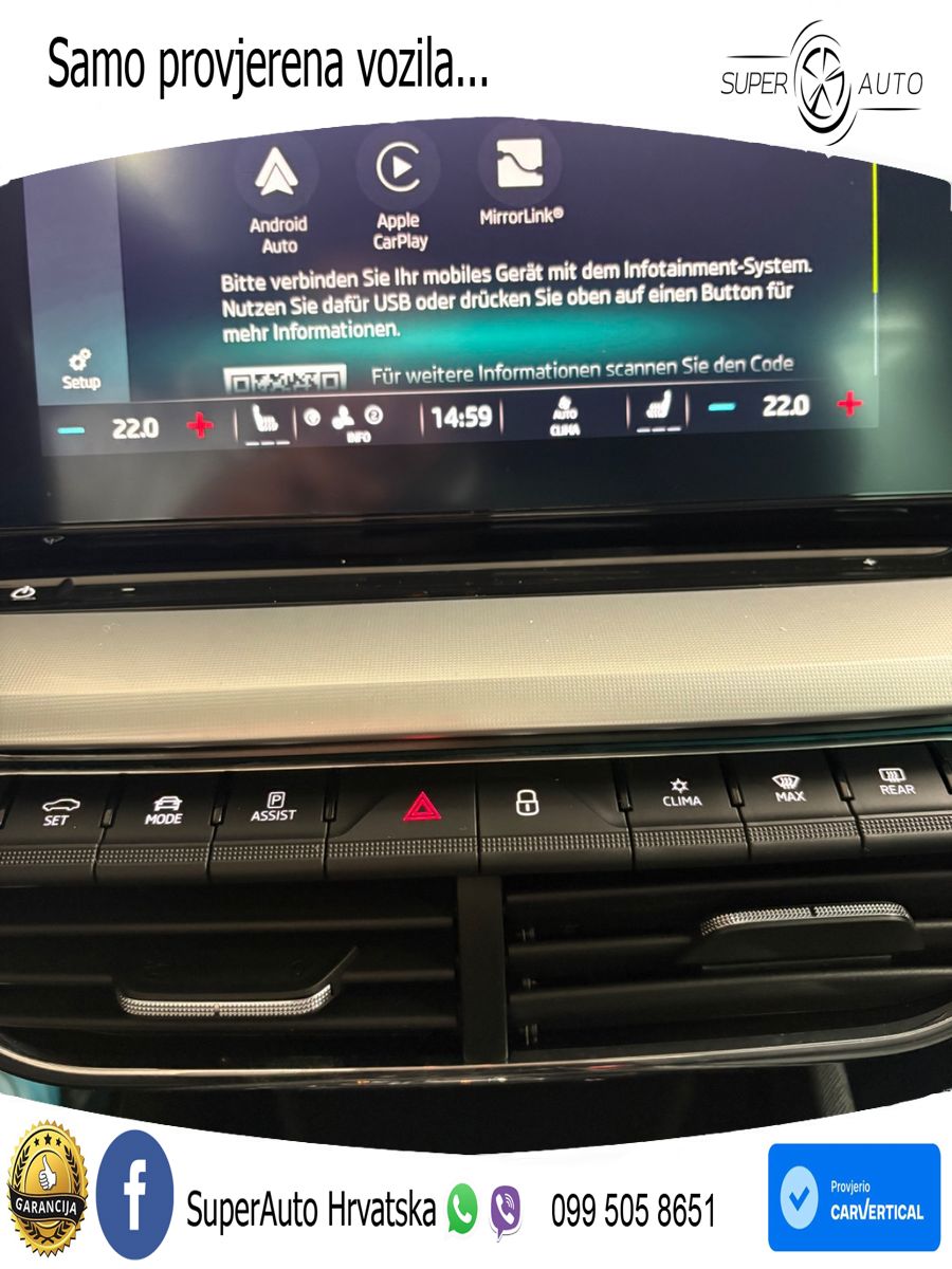 Škoda Octavia Combi 2.0 TDI (150 KS) DSG LED+GR SJED+ACC