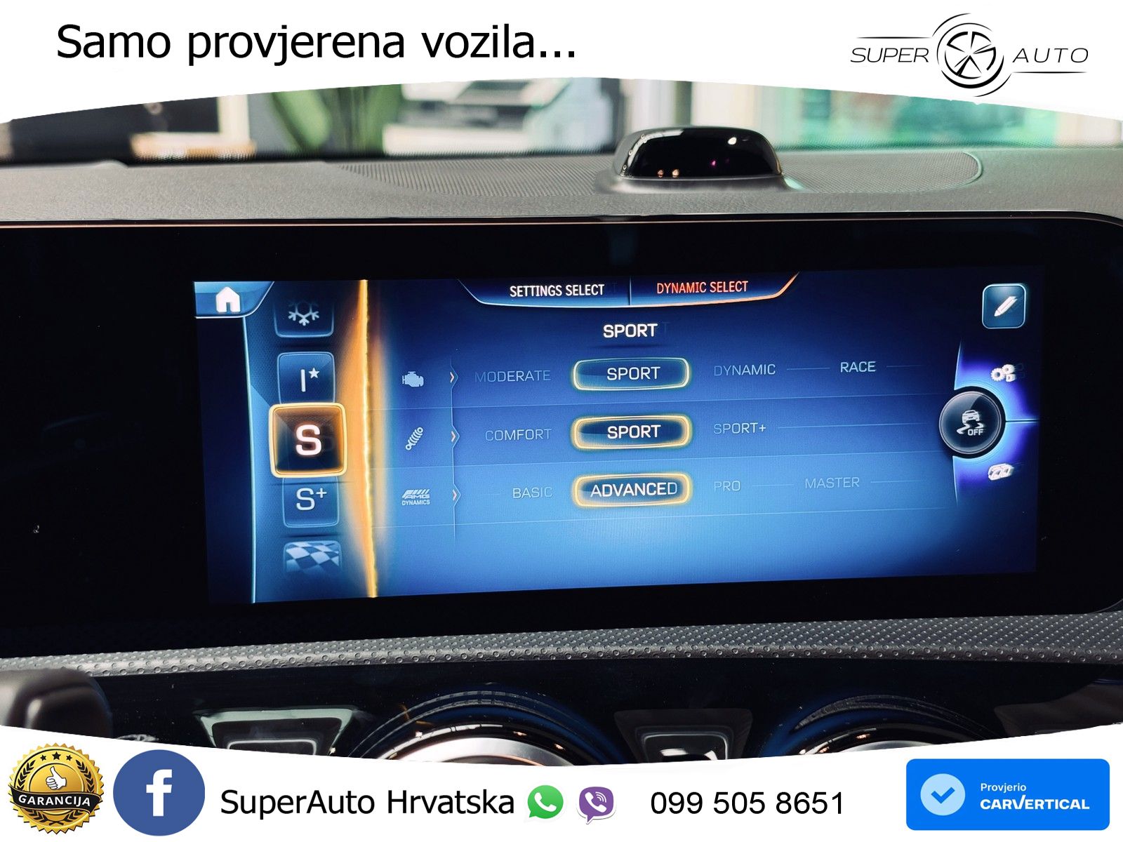 Mercedes-Benz AMG A 45 S 4MATIC+ AMG SPEEDSHIFT DCT 8G ACC+HEAD+GR SJED+360+PANO