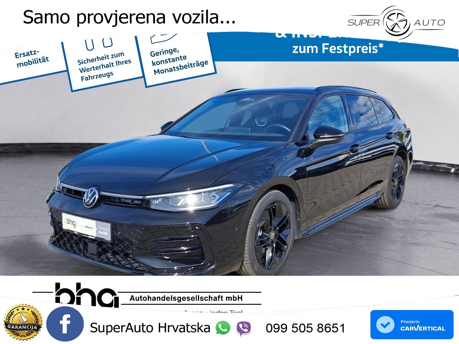 Volkswagen Passat Variant 2.0 TDI (193 KS) 4MOTION DSG R-Line MATRIX+GR SJED+KAM