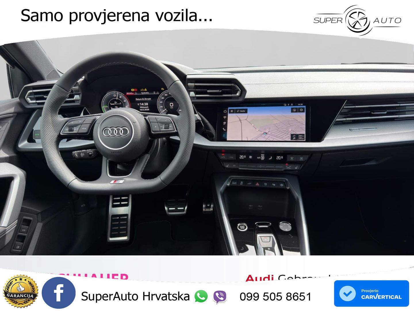 Audi A3 Sportback 40 TFSI e (204 KS) Plug-in Hybrid S tronic MATRIX+GR SJED+KAM