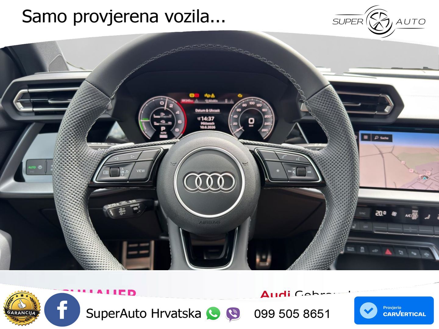 Audi A3 Sportback 40 TFSI e (204 KS) Plug-in Hybrid S tronic MATRIX+GR SJED+KAM