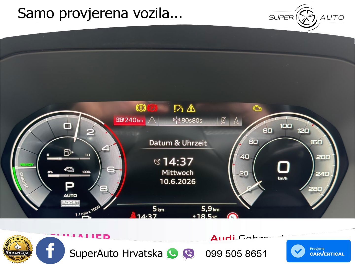 Audi A3 Sportback 40 TFSI e (204 KS) Plug-in Hybrid S tronic MATRIX+GR SJED+KAM