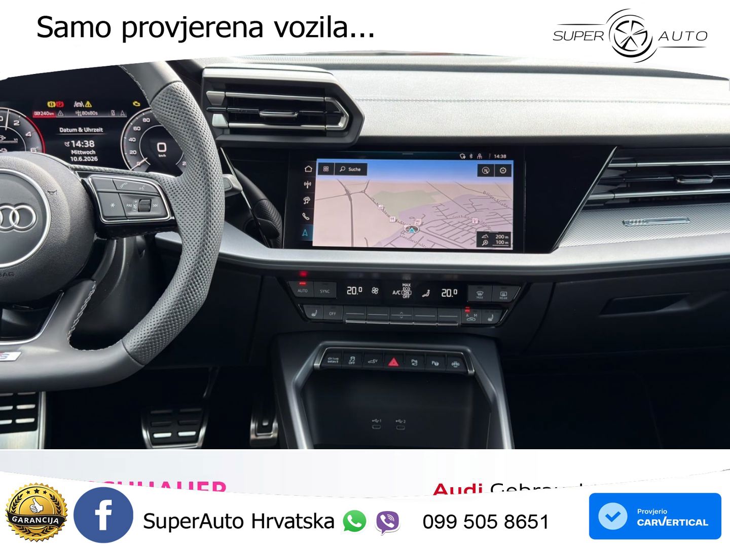 Audi A3 Sportback 40 TFSI e (204 KS) Plug-in Hybrid S tronic MATRIX+GR SJED+KAM