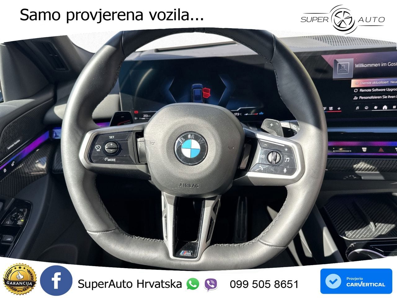 BMW 520d Touring (197 KS) xDrive Steptronic M Sport LED+GR SJED+ACC