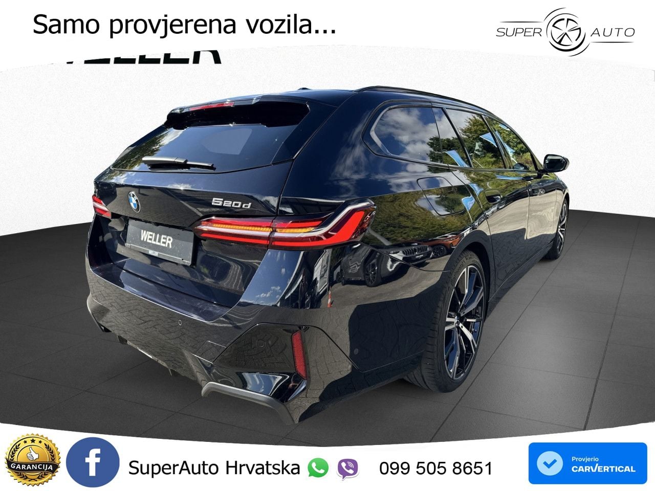 BMW 520d Touring (197 KS) xDrive Steptronic M Sport LED+GR SJED+ACC