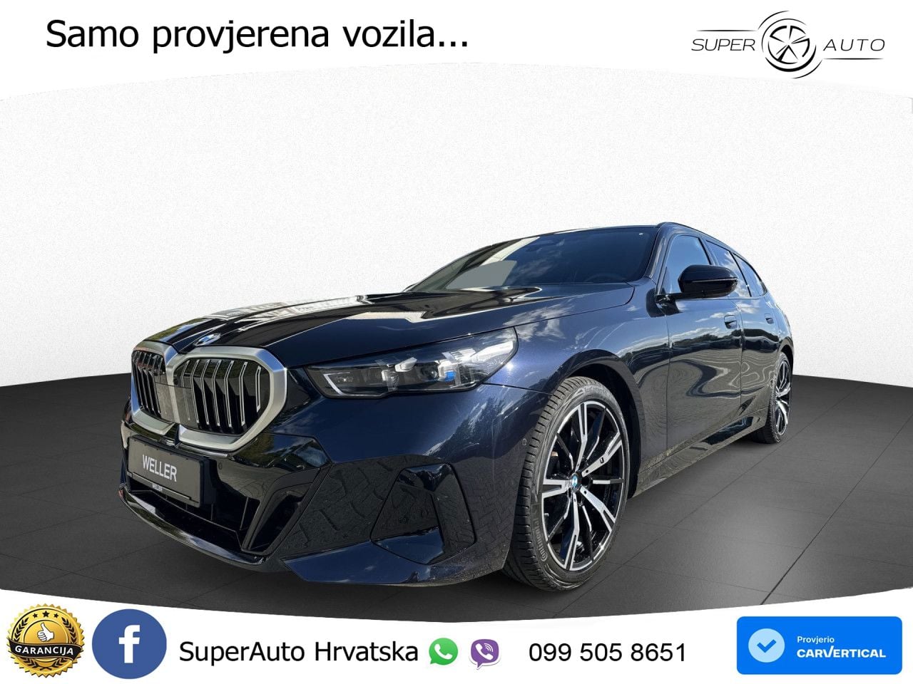 BMW 520d Touring (197 KS) xDrive Steptronic M Sport LED+GR SJED+ACC