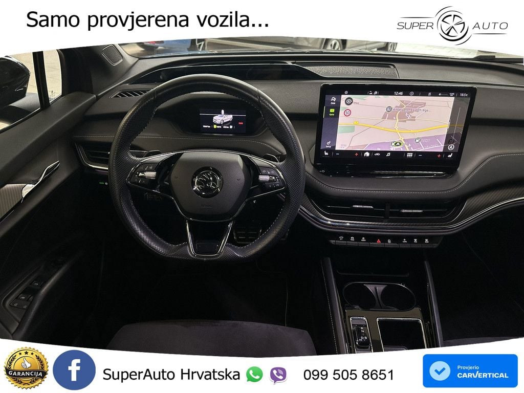 Škoda Enyaq iV 80 82 kWh (204 KS) SportLine LED+GR SJED+ACC