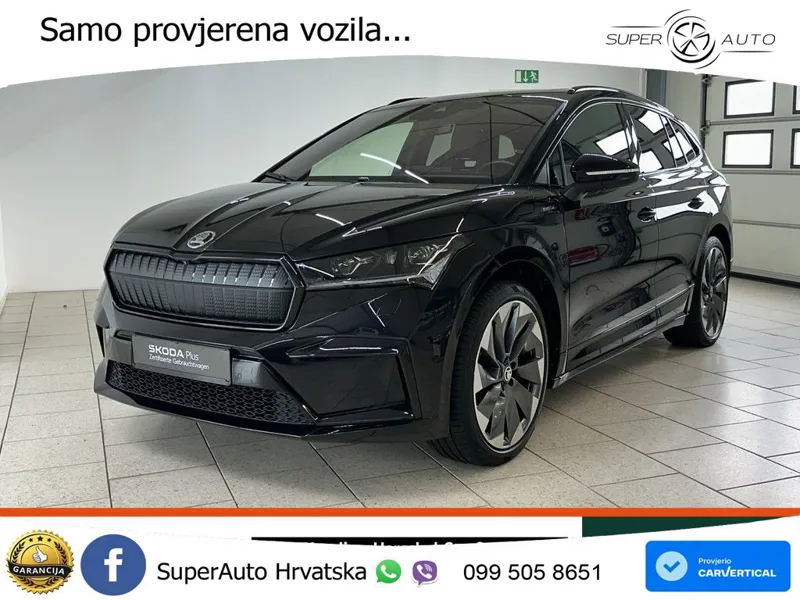 Škoda Enyaq iV 80 82 kWh (204 KS) SportLine LED+GR SJED+ACC