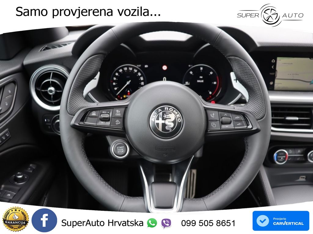 Alfa Romeo Stelvio 2.2 MultiJet II (210 KS) Q4 Automatic LED+GR SJED+ACC