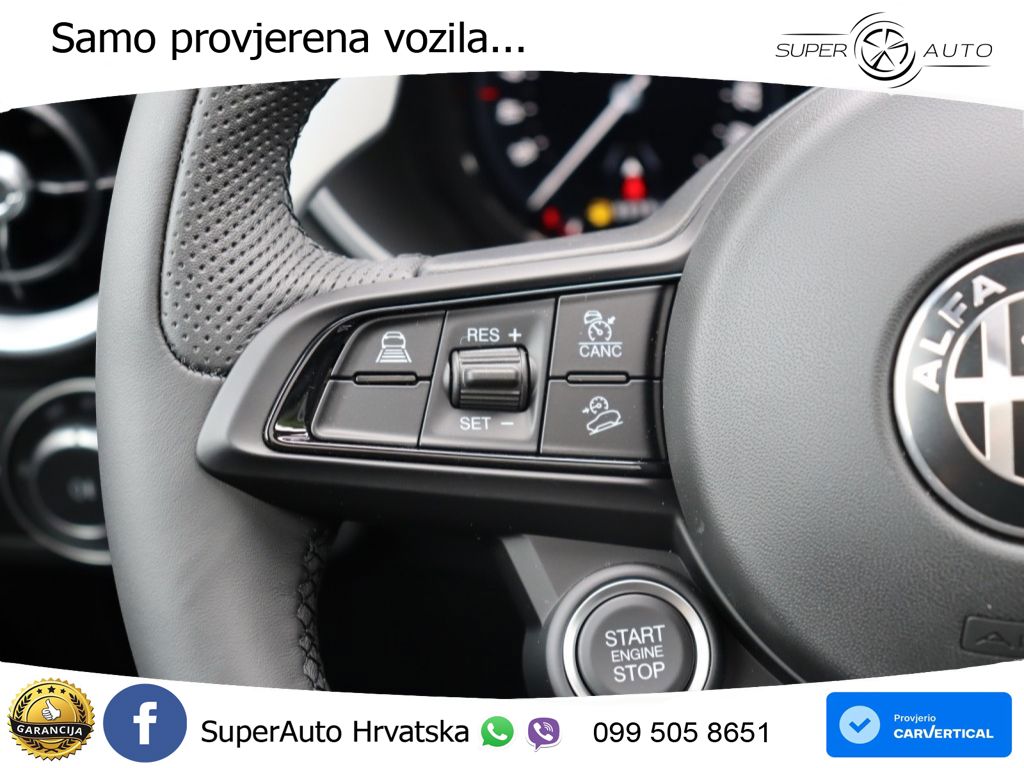Alfa Romeo Stelvio 2.2 MultiJet II (210 KS) Q4 Automatic LED+GR SJED+ACC