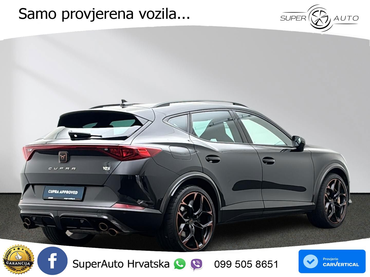 Cupra Formentor VZ5 2.5 TSI (390 KS) 4Drive DSG ACC+GR SJED+360+PANO