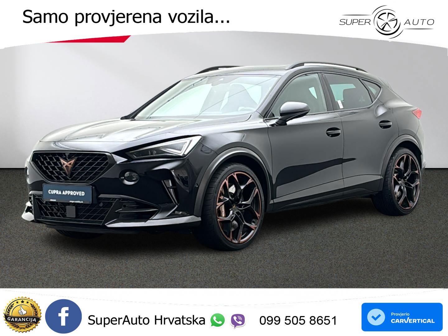 Cupra Formentor VZ5 2.5 TSI (390 KS) 4Drive DSG ACC+GR SJED+360+PANO