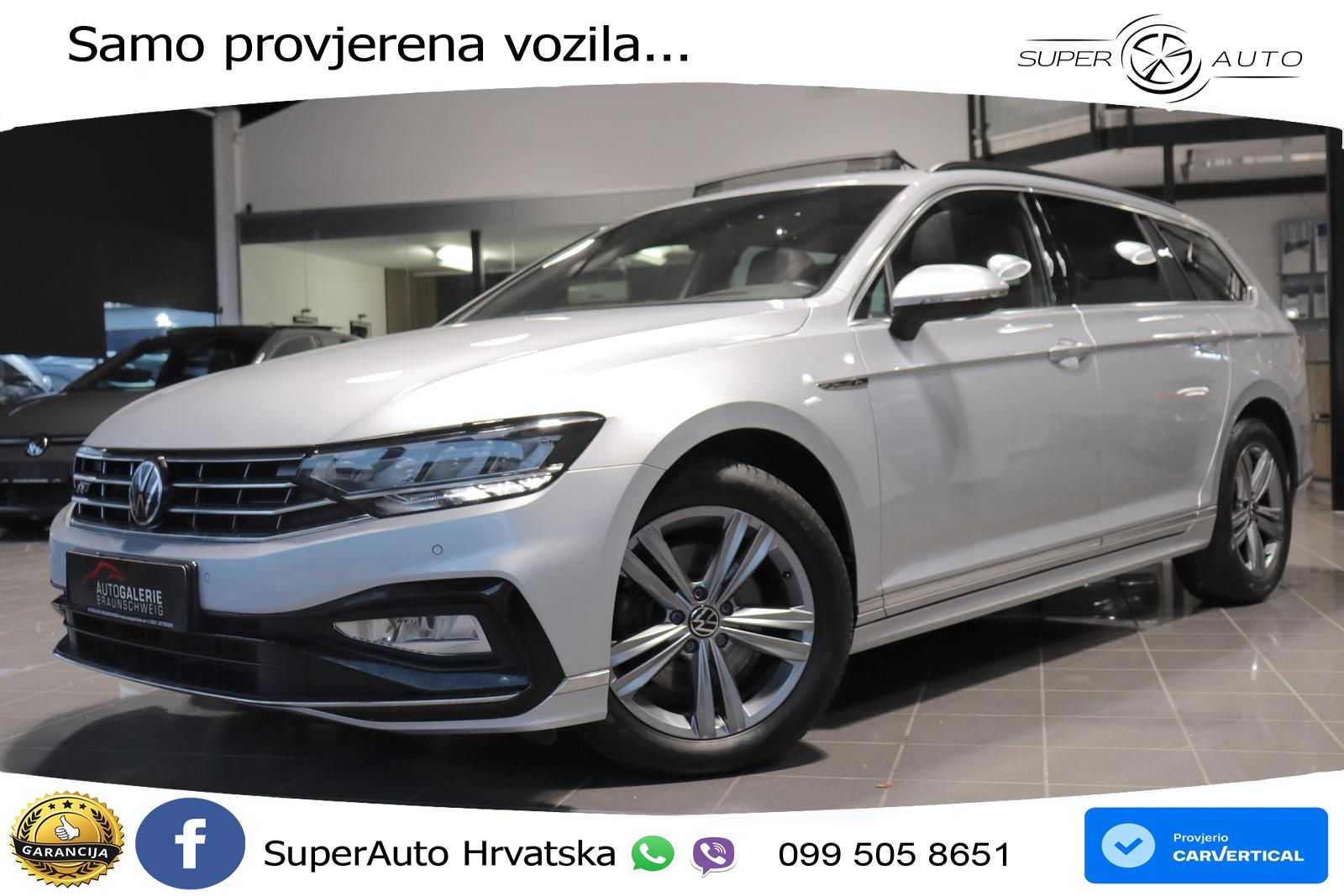 Volkswagen Passat Variant 2.0 TDI (150 KS) DSG Business LED+GR SJED+ACC