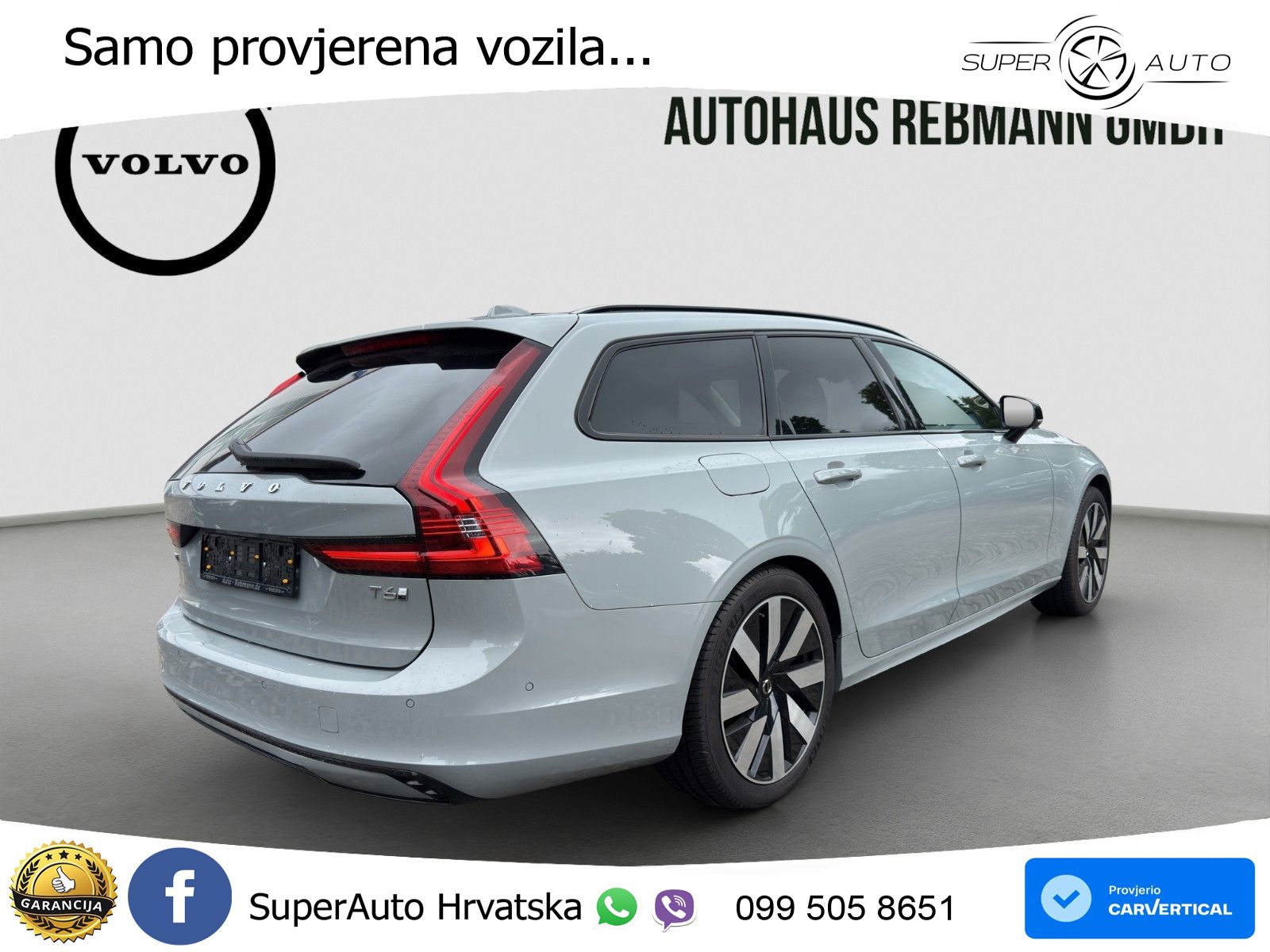Volvo V90 Recharge T6 AWD Geartronic ACC+HEAD+GR SJED+360+PANO