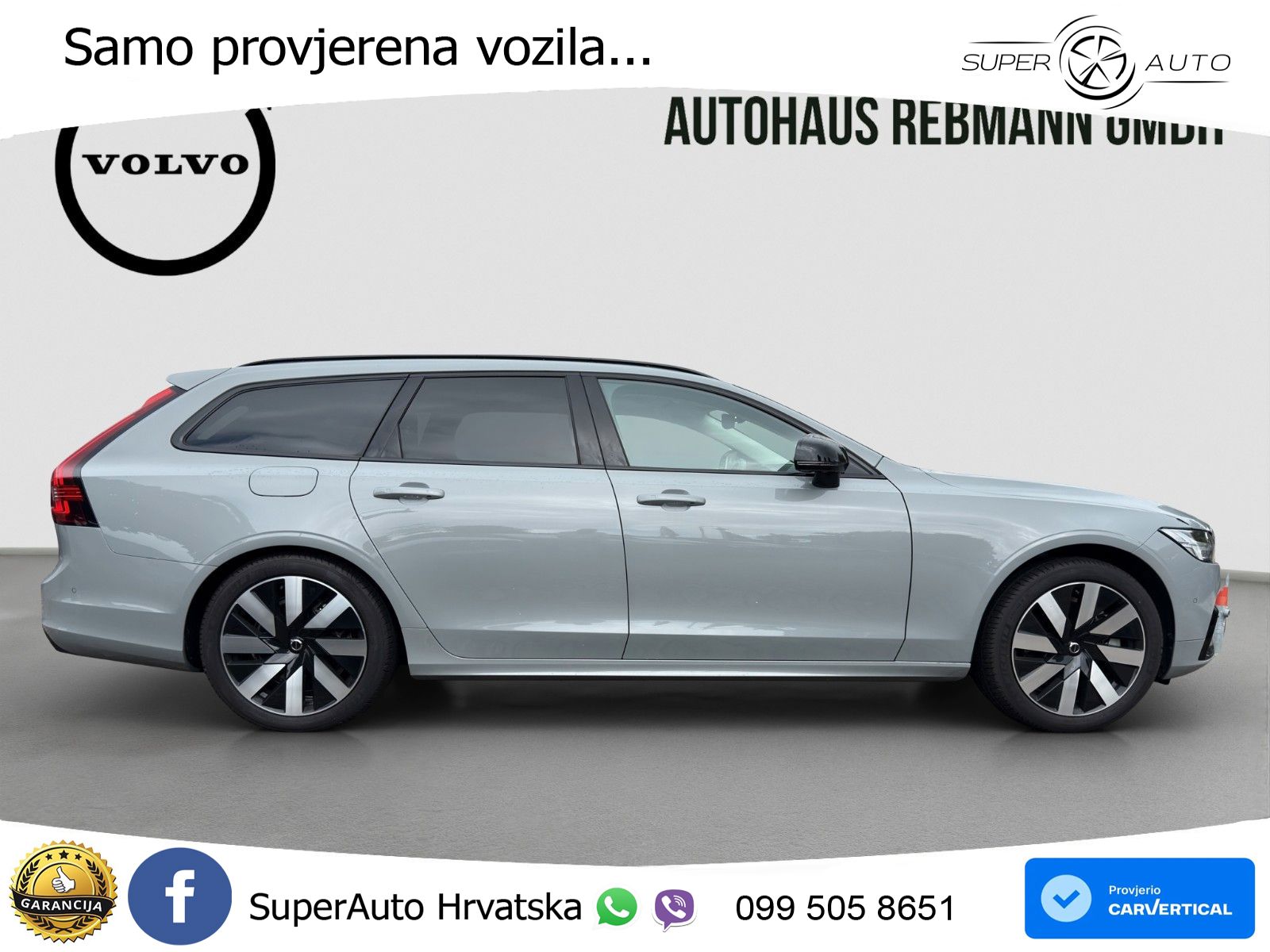 Volvo V90 Recharge T6 AWD Geartronic ACC+HEAD+GR SJED+360+PANO