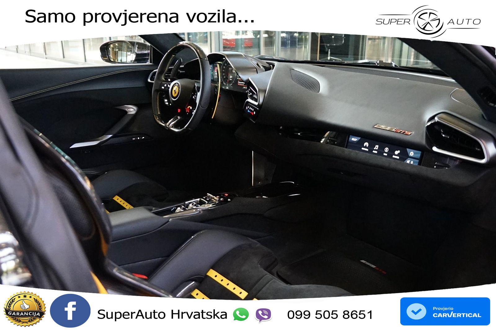 Ferrari 296 GTS 3.0 V6 (830 KS) F1 DCT