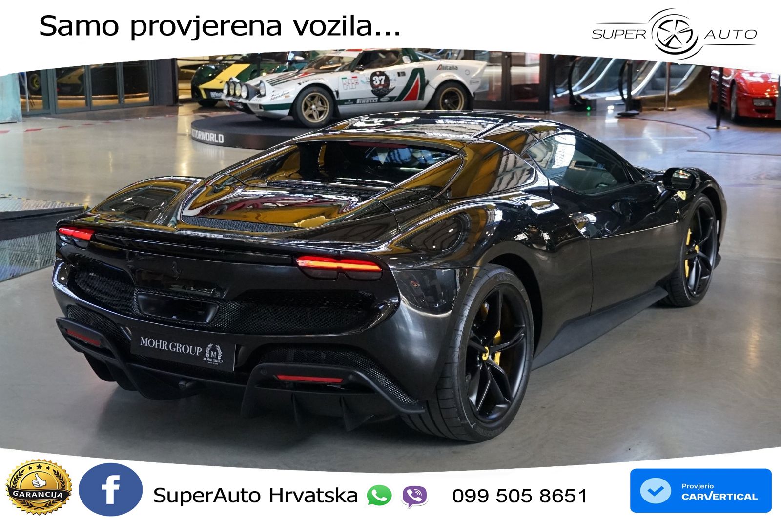 Ferrari 296 GTS 3.0 V6 (830 KS) F1 DCT