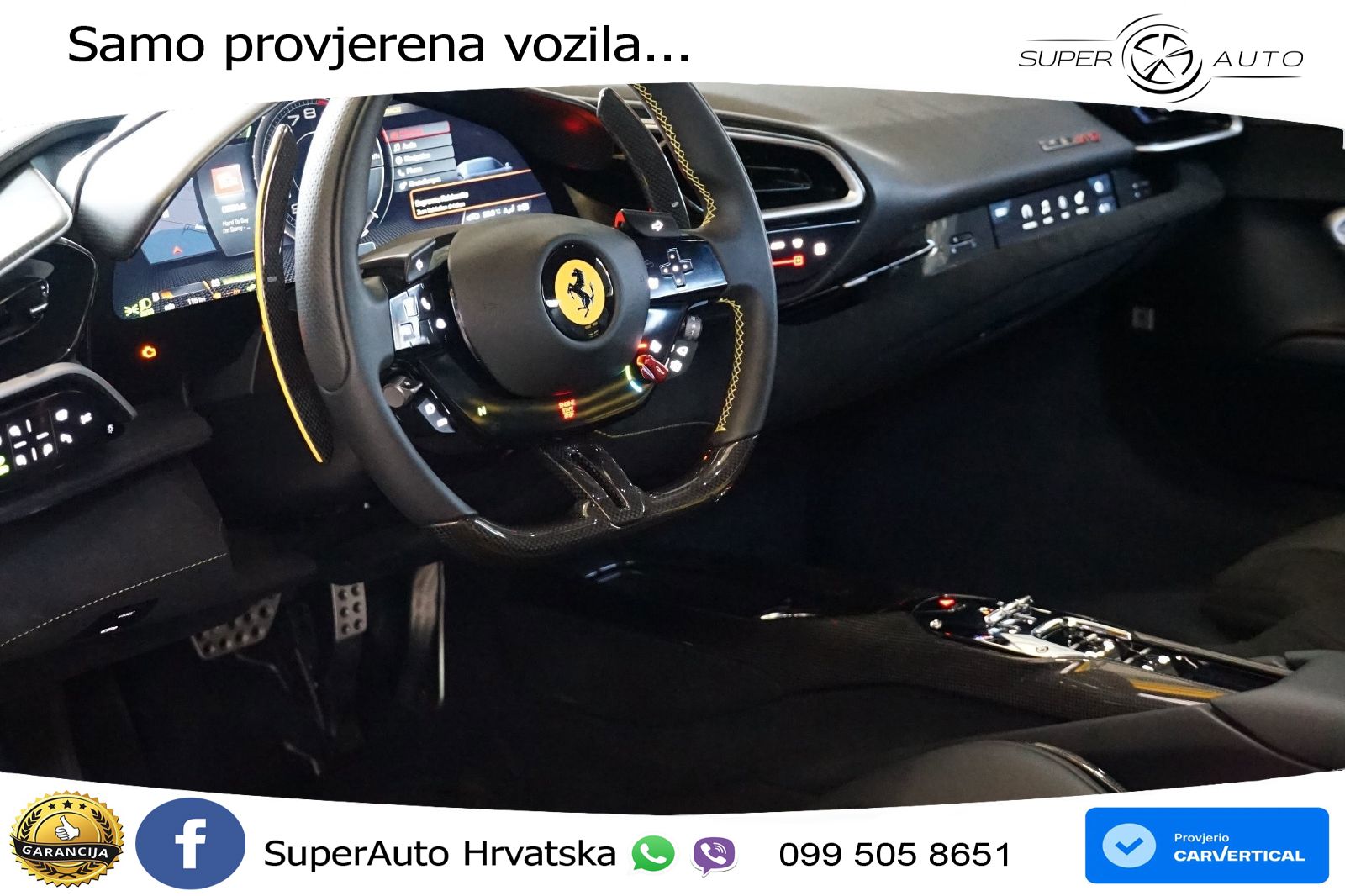 Ferrari 296 GTS 3.0 V6 (830 KS) F1 DCT