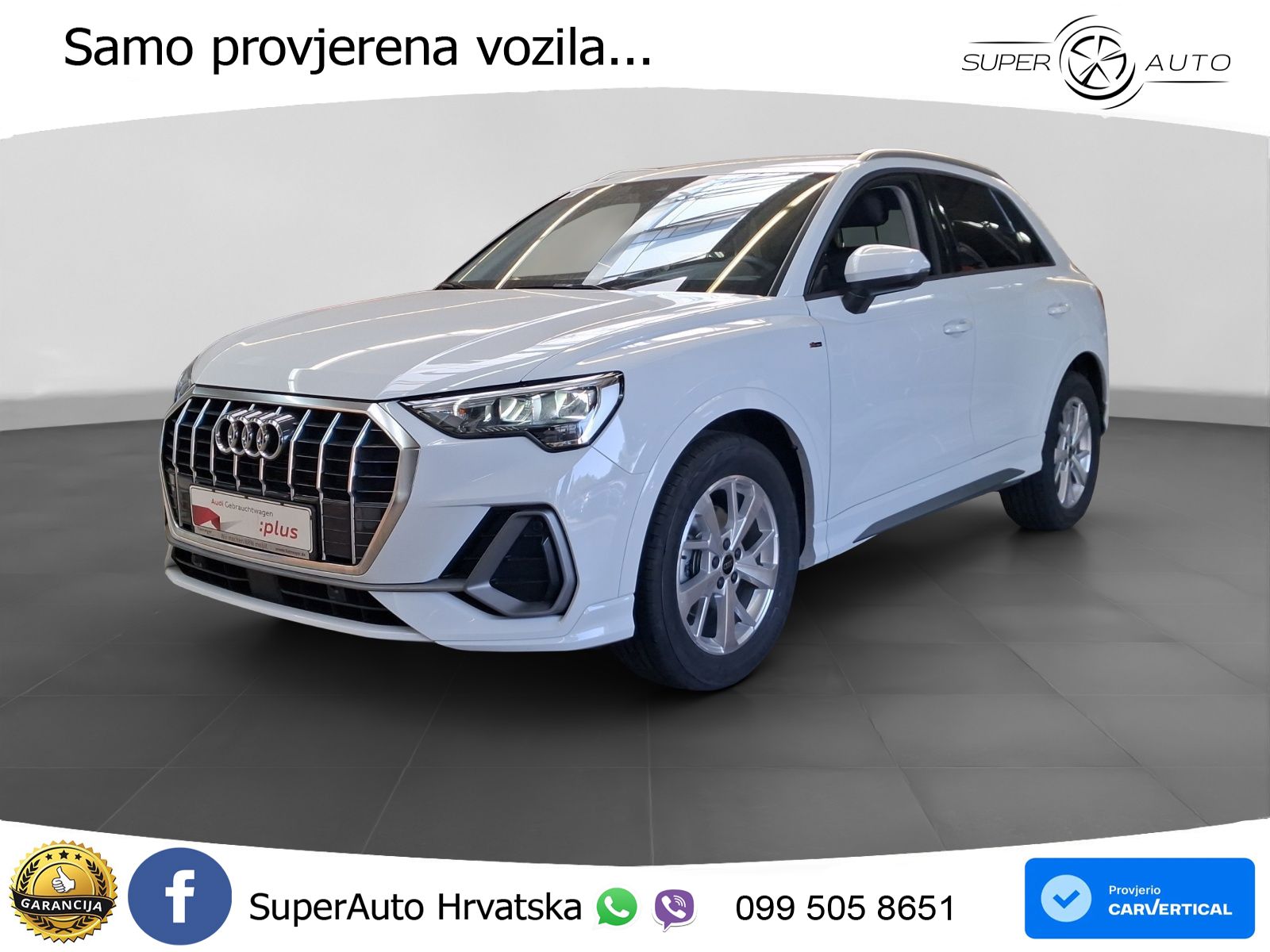 Audi Q3 35 TFSI (150 KS) S tronic S line LED+GR SJED+ACC