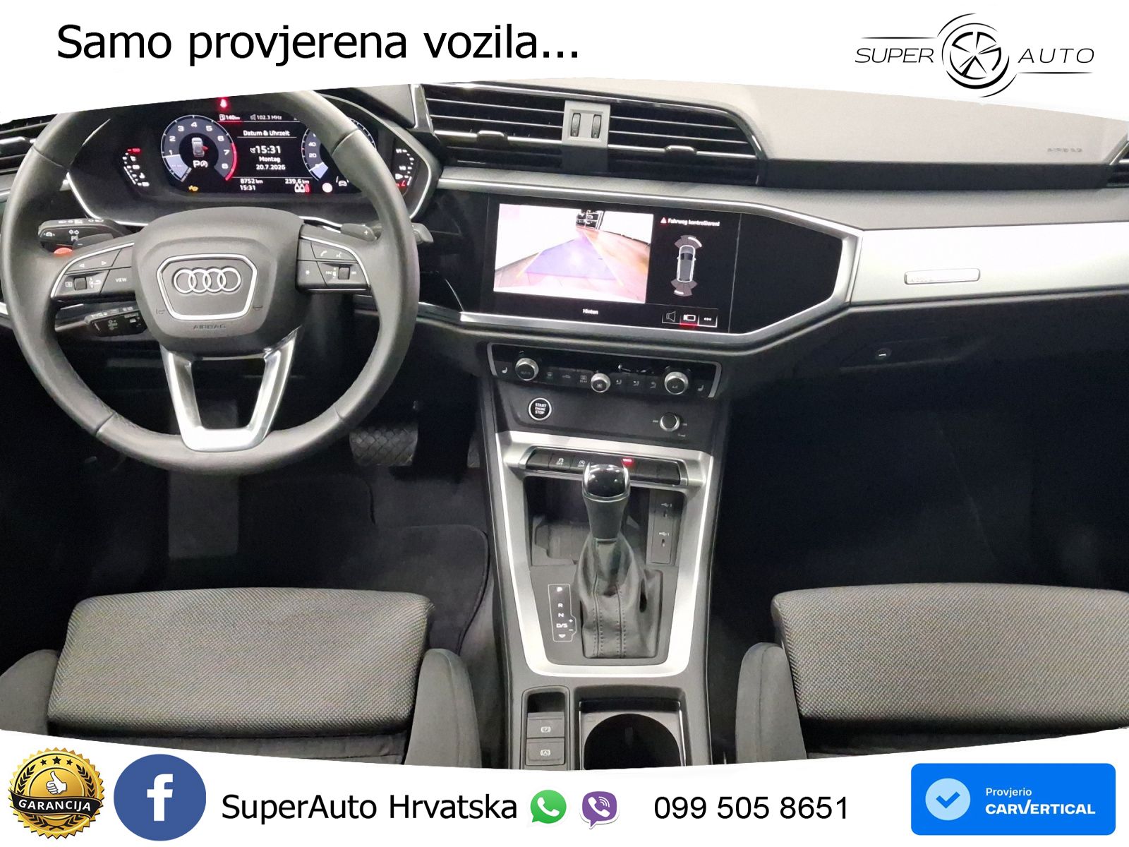 Audi Q3 35 TFSI (150 KS) S tronic S line LED+GR SJED+ACC