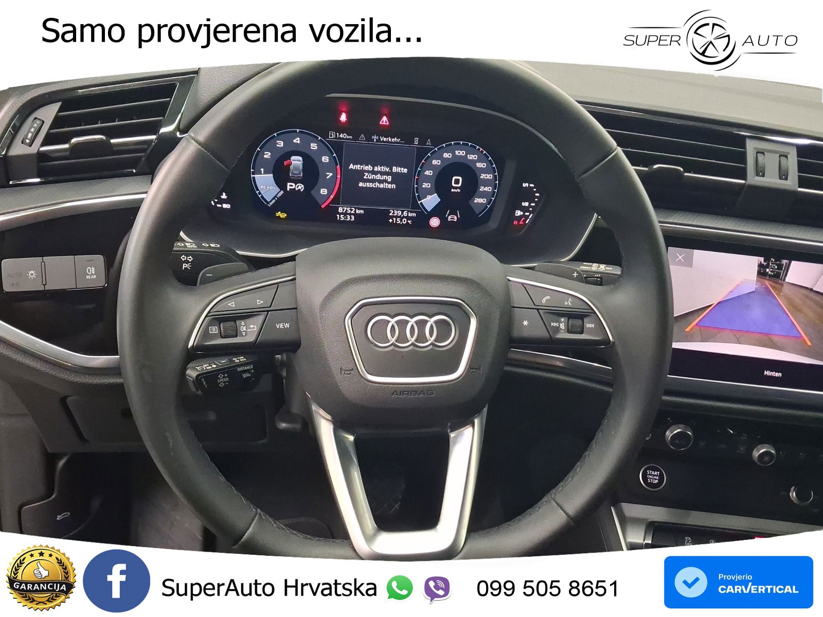 Audi Q3 35 TFSI (150 KS) S tronic S line LED+GR SJED+ACC