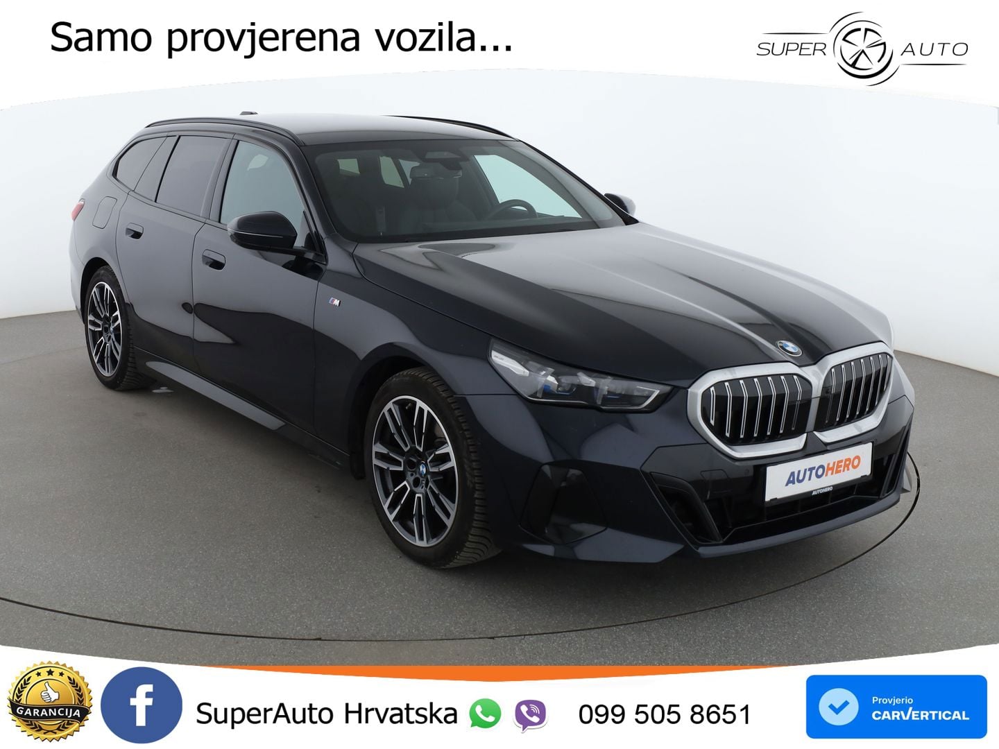 BMW 520d Touring (197 KS) Steptronic M Sport LED+GR SJED+ACC