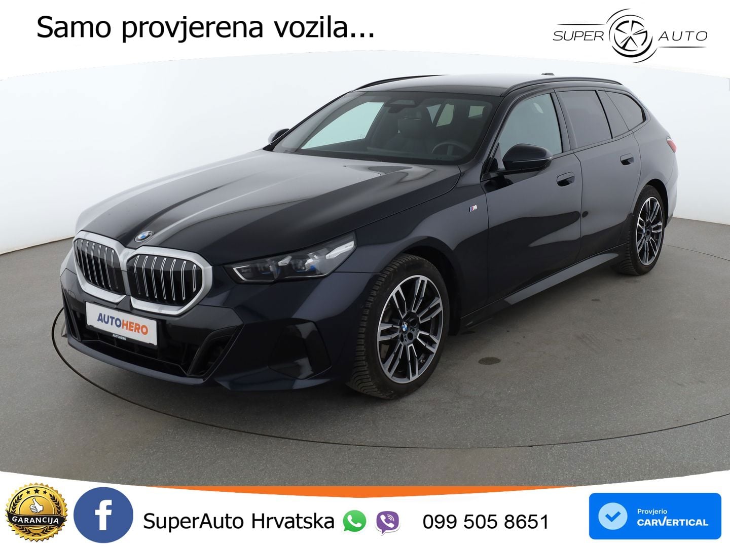 BMW 520d Touring (197 KS) Steptronic M Sport LED+GR SJED+ACC