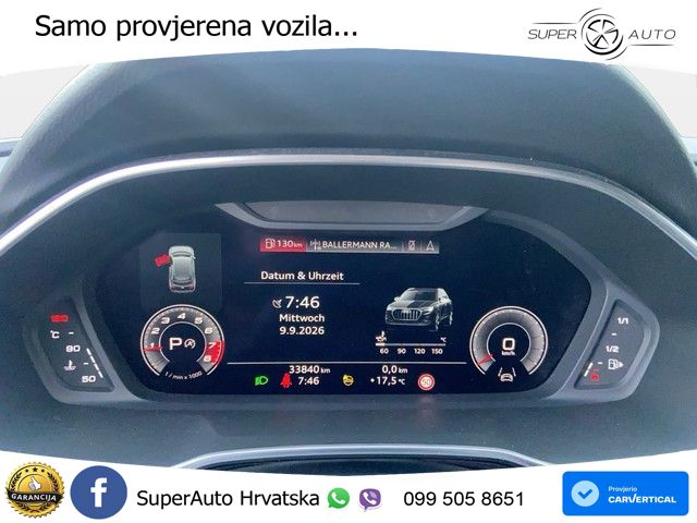 Audi Q3 40 TFSI (190 KS) quattro S tronic advanced LED+GR SJED+ACC