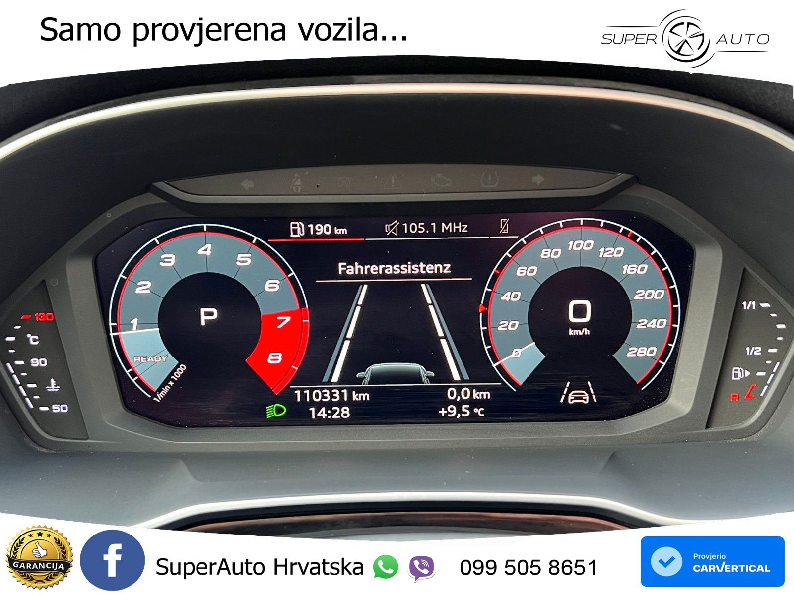 Audi Q3 40 TFSI (190 KS) quattro S tronic S line MATRIX+GR SJED+KAM