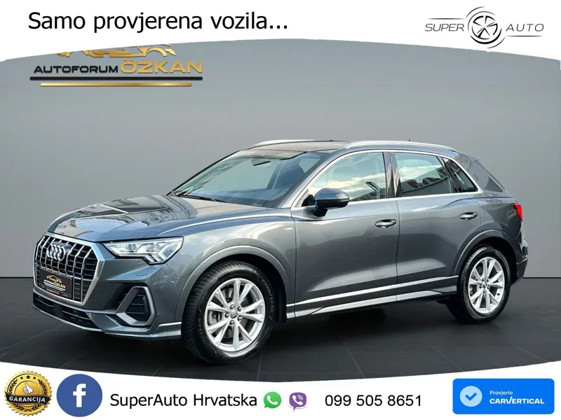 Audi Q3 40 TFSI (190 KS) quattro S tronic S line MATRIX+GR SJED+KAM