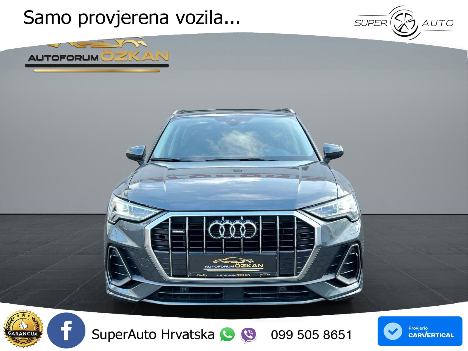 Audi Q3 40 TFSI (190 KS) quattro S tronic S line MATRIX+GR SJED+KAM
