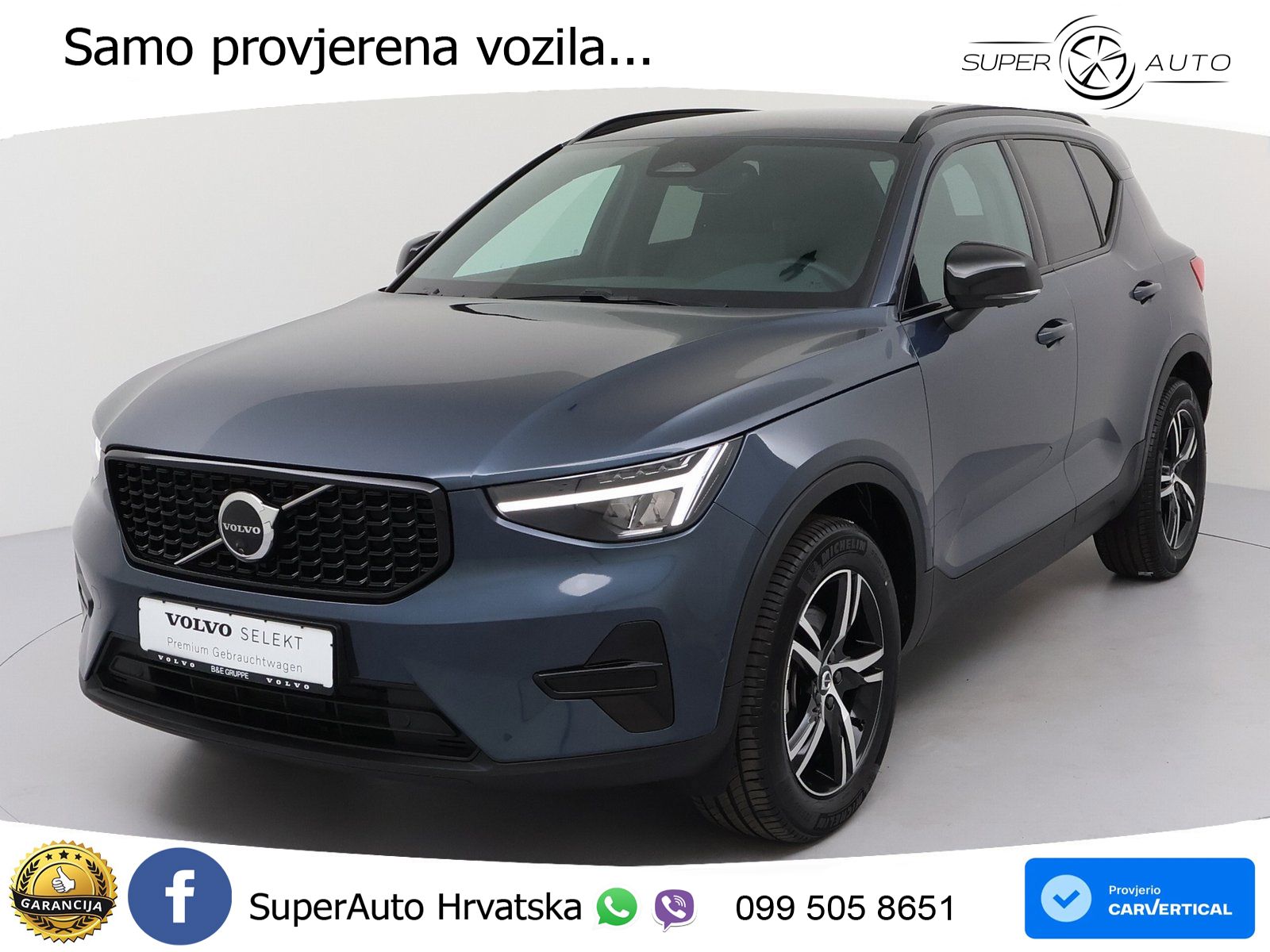 Volvo XC40 2.0 B4 197 KS Automatic LED+GR SJED+ACC