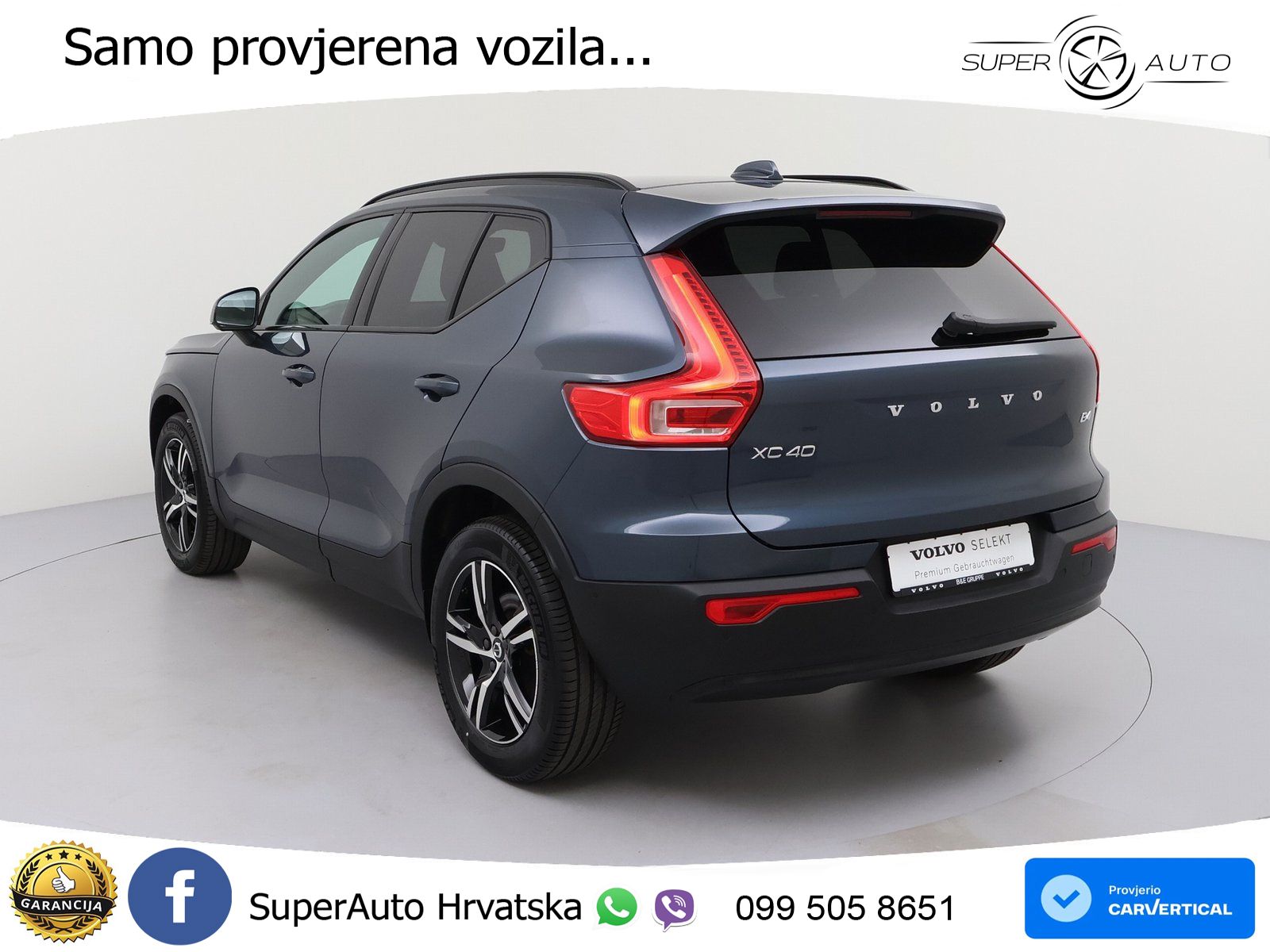 Volvo XC40 2.0 B4 197 KS Automatic LED+GR SJED+ACC