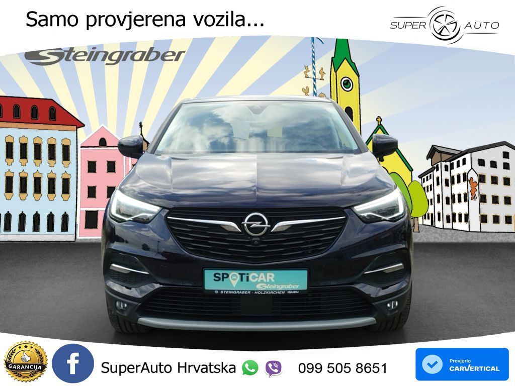 Opel Grandland X 1.2 Turbo (130 KS) Automatic Ultimate