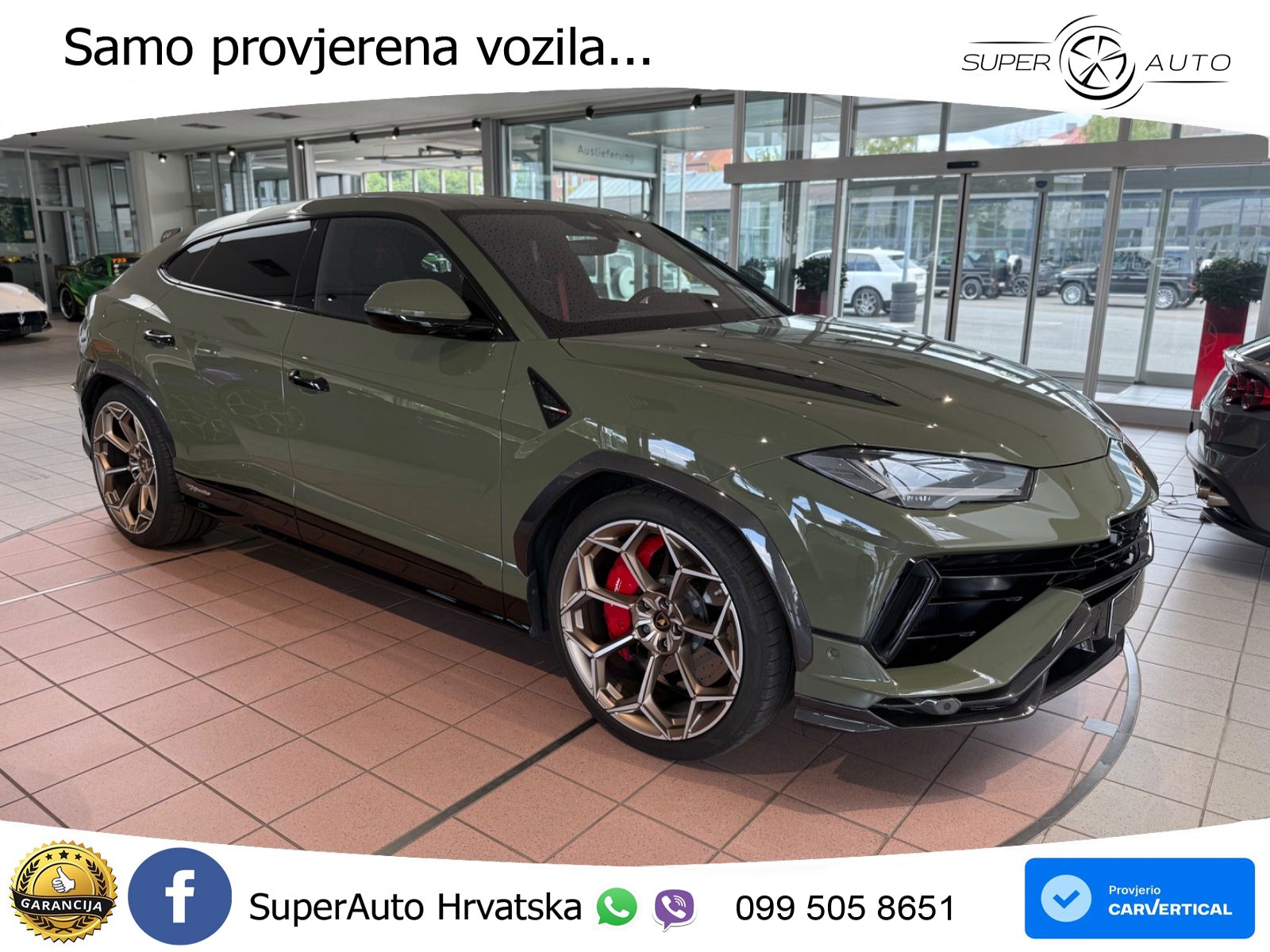 Lamborghini Urus S 4.0 V8 (666 KS) 4WD Automatic ACC+HEAD+4xGR SJED+360+PANO