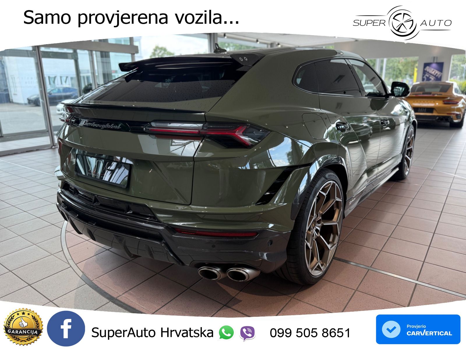 Lamborghini Urus S 4.0 V8 (666 KS) 4WD Automatic ACC+HEAD+4xGR SJED+360+PANO