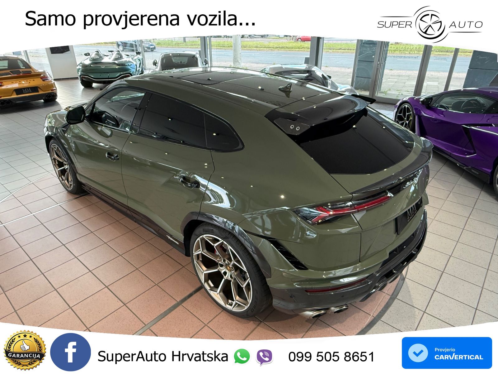Lamborghini Urus S 4.0 V8 (666 KS) 4WD Automatic ACC+HEAD+4xGR SJED+360+PANO