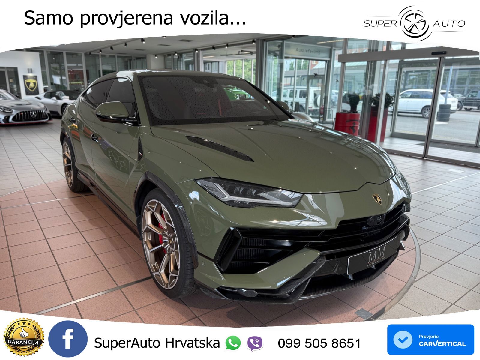 Lamborghini Urus S 4.0 V8 (666 KS) 4WD Automatic ACC+HEAD+4xGR SJED+360+PANO