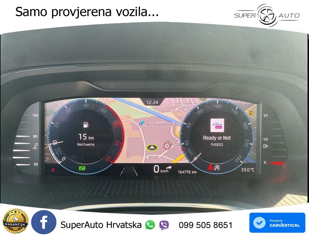 Škoda Octavia Combi 2.0 TDI (150 KS) DSG LED+GR SJED+ACC